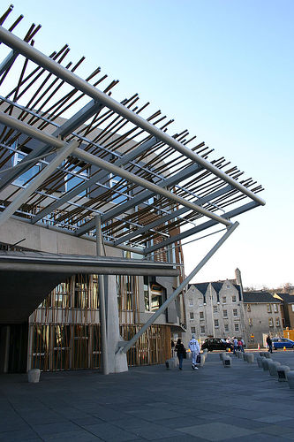 scottish parliament photo