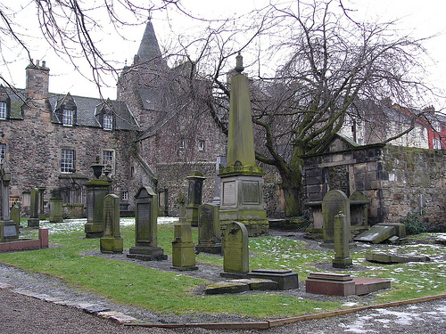 canongate kirkyard photo